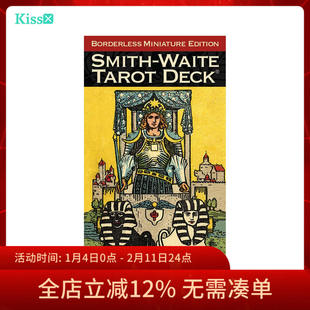 【现货】原装正版 迷你版无边框维特韦特塔罗牌Smith Waite Tarot