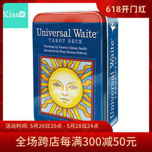 Waite Tarot 铁盒版 进口正版 Universal 普及韦特塔罗牌 订