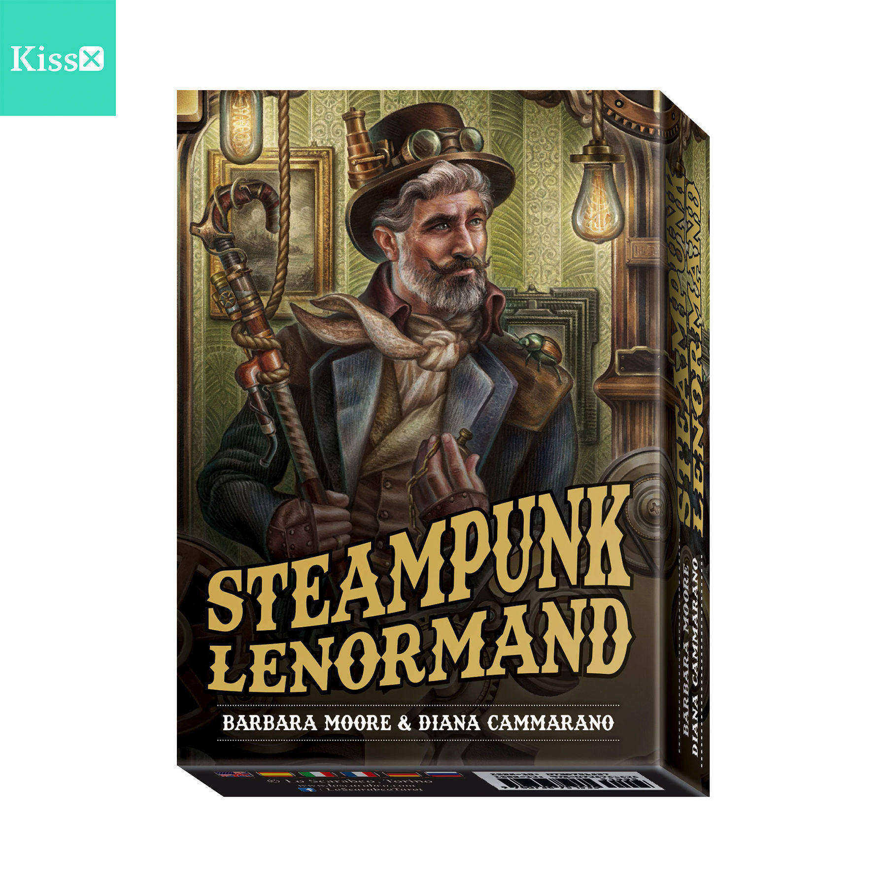【现货】进口正版 蒸汽朋克雷诺曼卡 Steampunk Lenormand Oracle