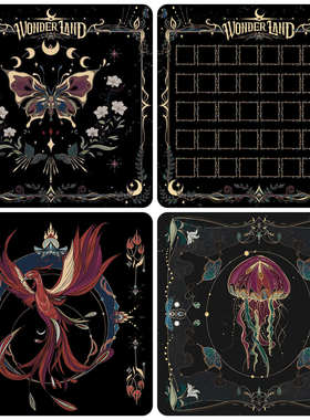 现货仙境塔罗牌雷诺曼利诺曼卡牌大桌布 70CM 丽丝绒桌布