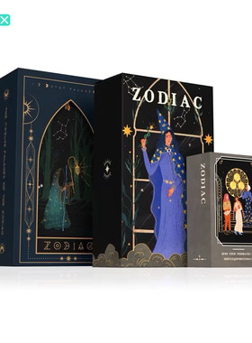 【现货】原创正版 黄道十二宫塔罗牌 Zodiac Tarot WOH版