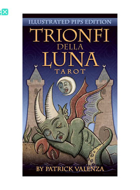 【现货】原装正版 新异月邪月塔罗牌 Trionfi Della Luna Tarot