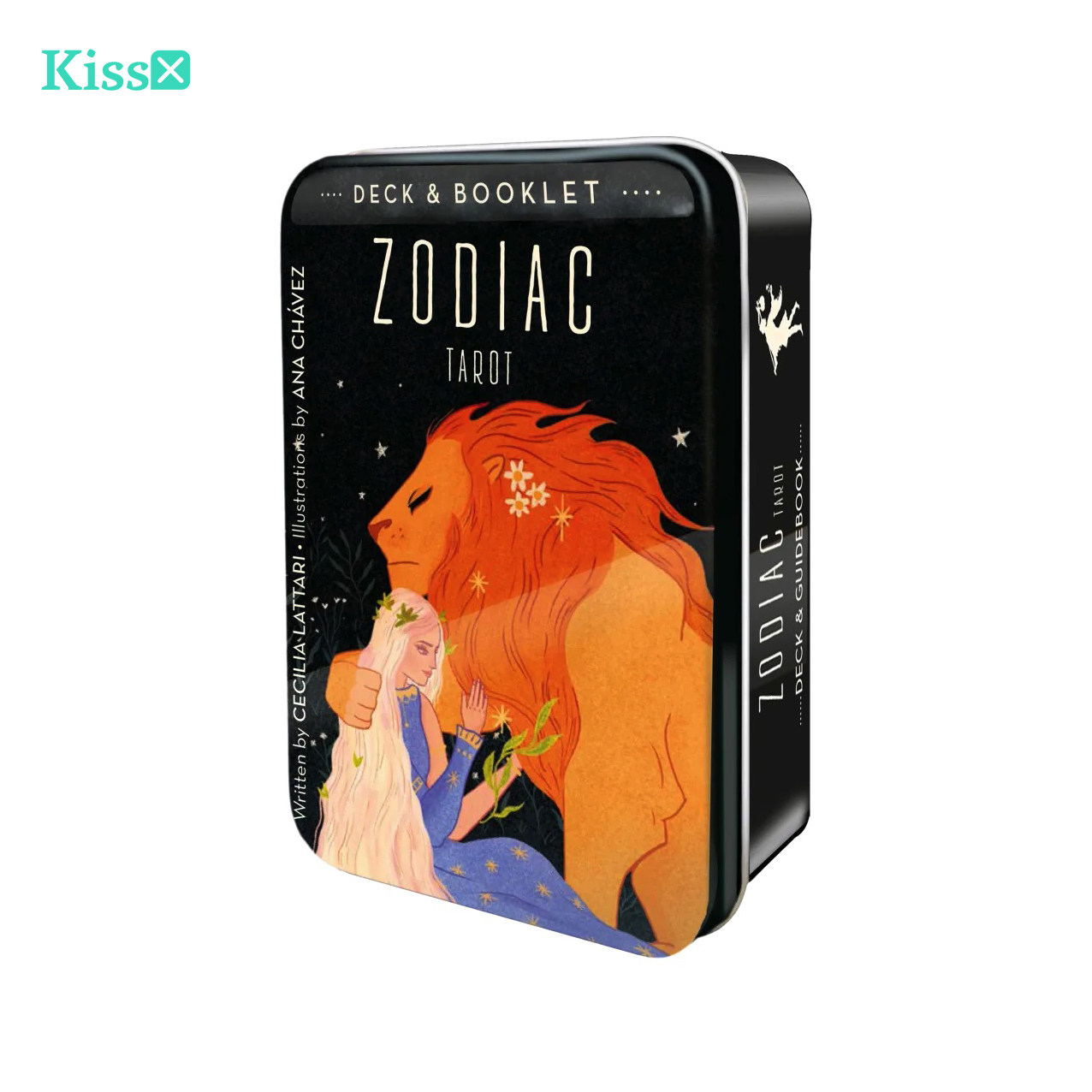 【现货】进口正版 十二宫塔罗牌 铁盒版 Zodiac Tarot In A Tin - 实物图