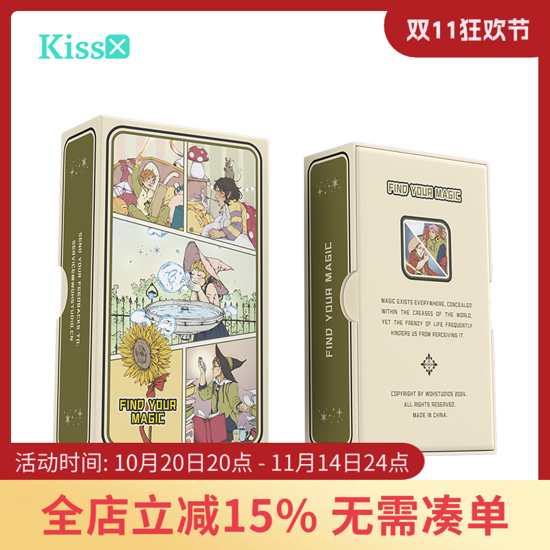 【现货】原装正版 魔法本心塔罗牌 WOH出品78张韦特卡牌