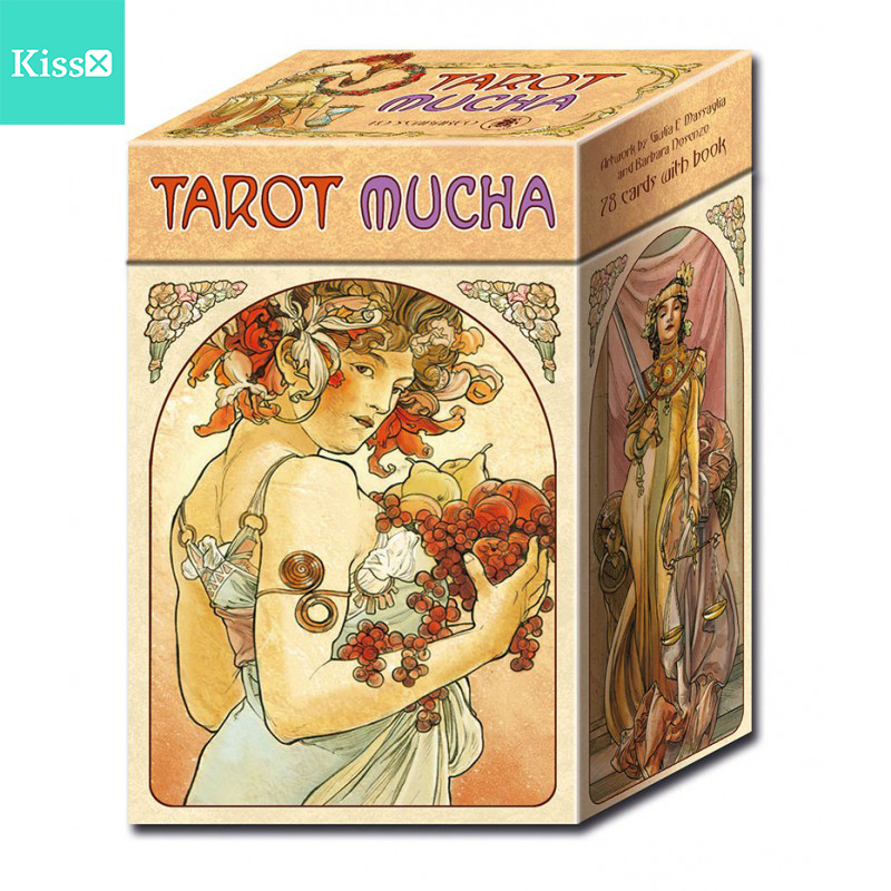 【现货】进口正版 穆夏塔罗牌 Mucha Tarot 模玩/动漫/周边/娃圈三坑/桌游 桌游卡牌 原图主图