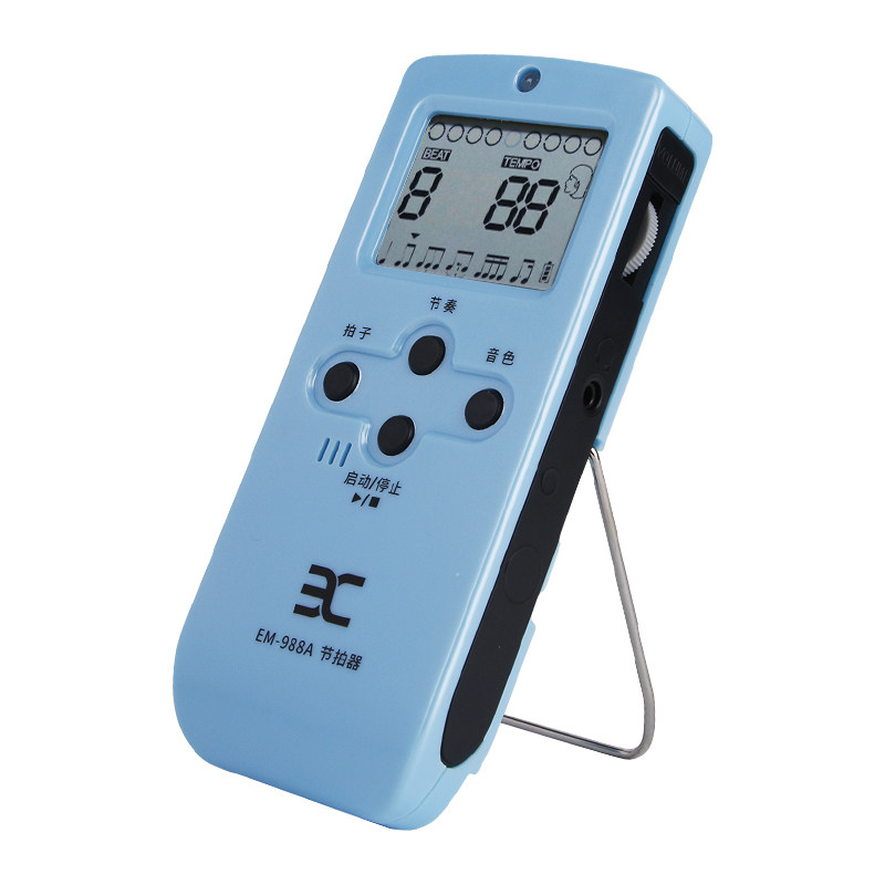 伊诺电子人声节拍器钢琴吉他架子鼓古筝小提琴通用可充电专用节奏