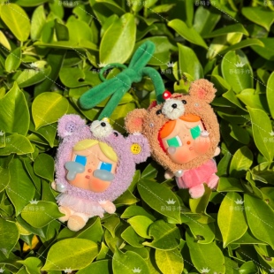 眼泪系列搪胶潮流挂件diy娃衣 泡泡玛特哭娃CRYBABY爱神