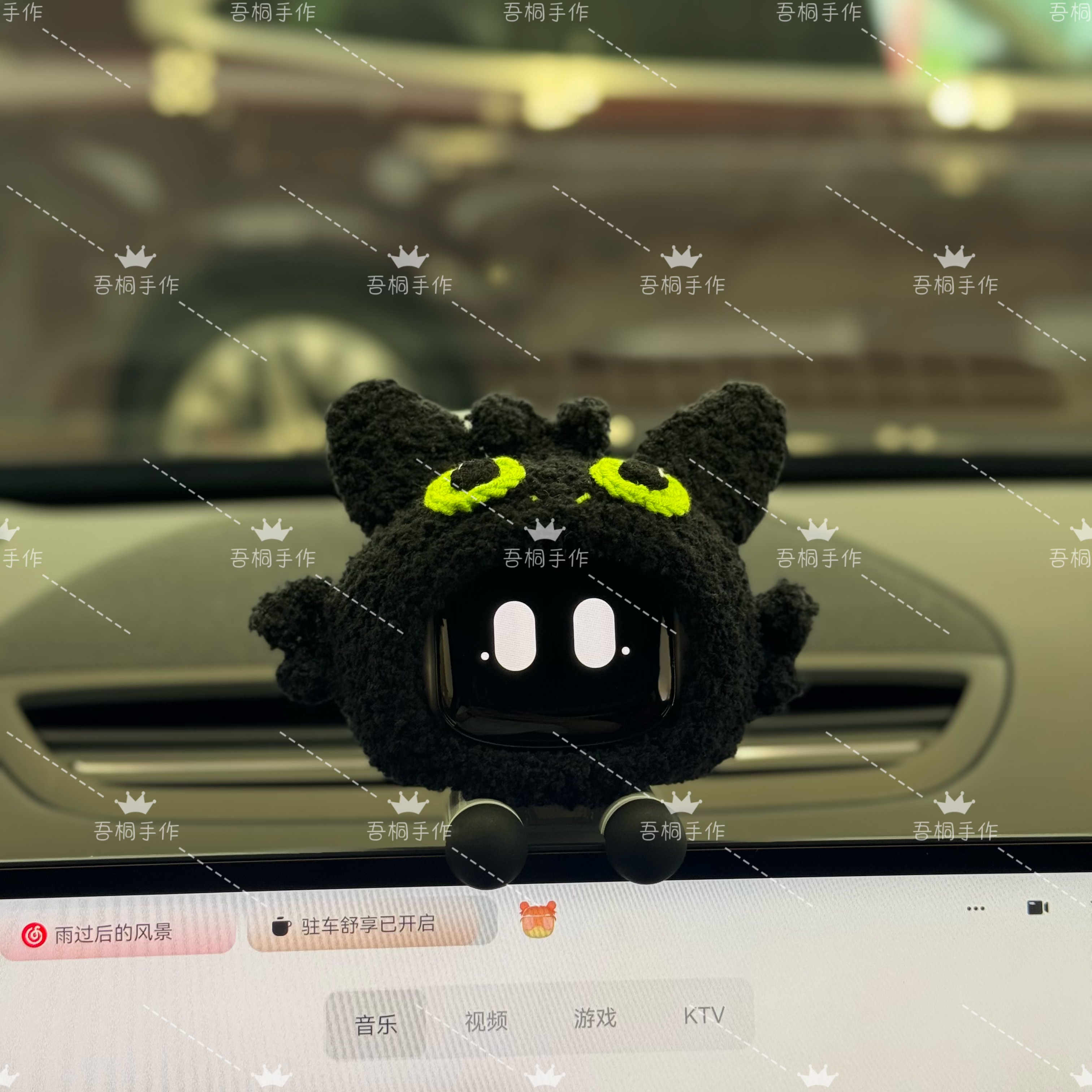 极氪eva机器人手工无牙仔帽子