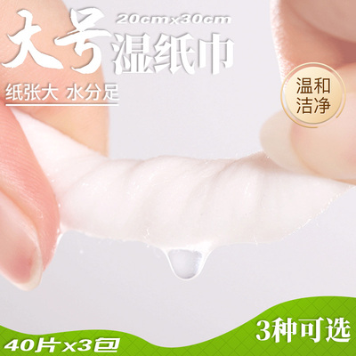 nateen/那特恩200*300大张湿巾