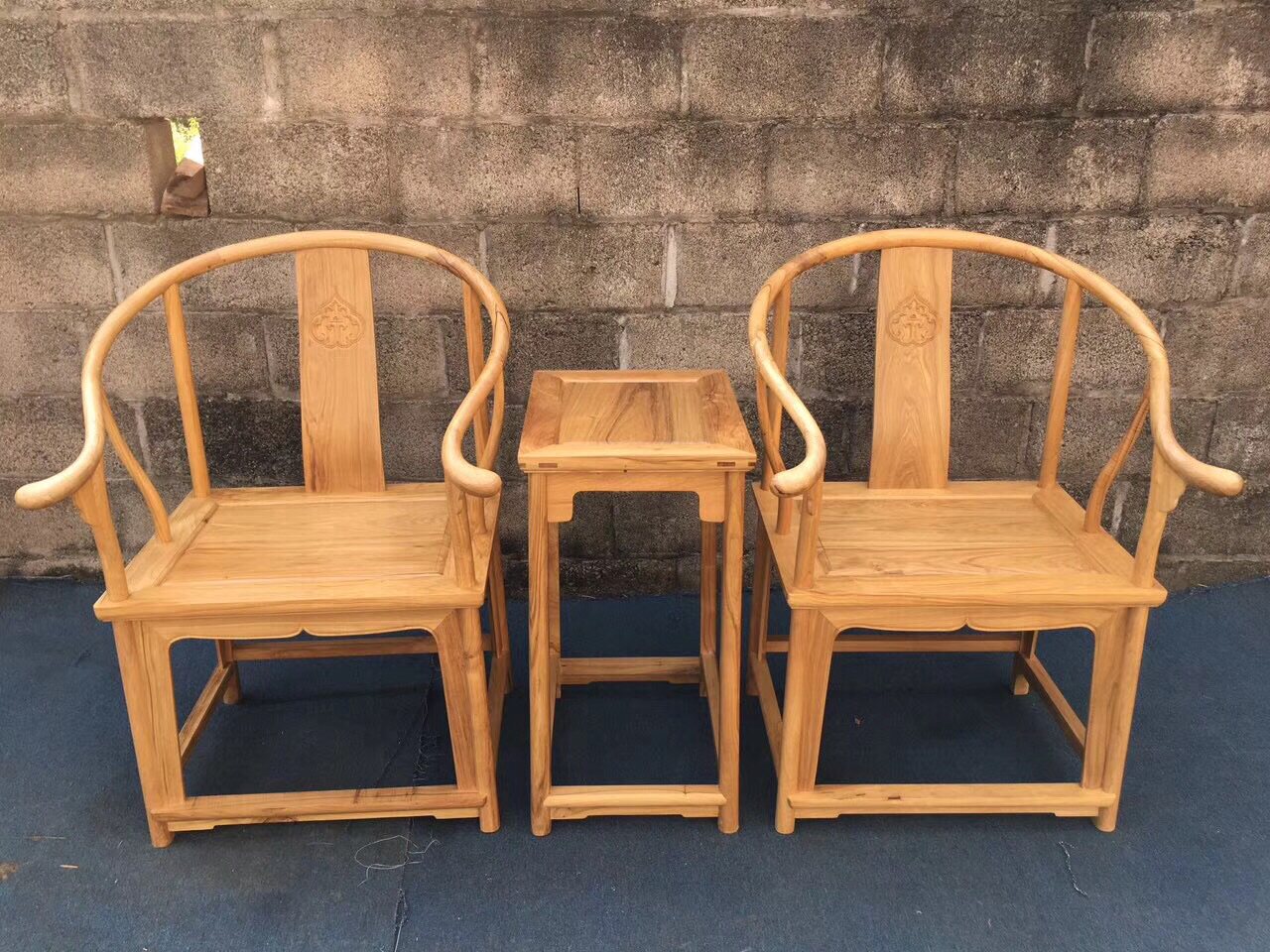 海南坡垒木精品明式家具圈椅 工艺精美 全品 圈椅 简洁大方