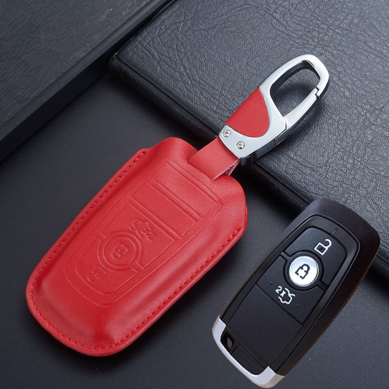 福特蒙迪欧锐界探险者钥匙套真皮