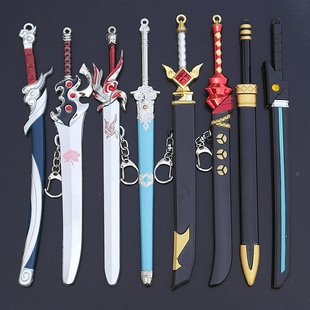 动漫游戏英雄武器疾风剑豪合金装备凤求凰鬼武者手办兵器模型道具