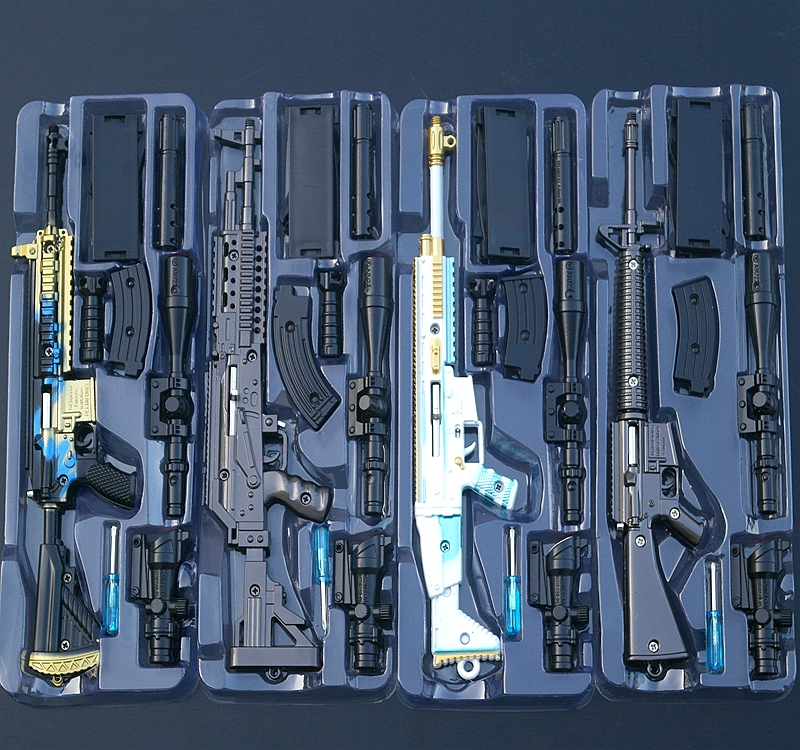 绝地大逃杀m16scar98k合金兵器