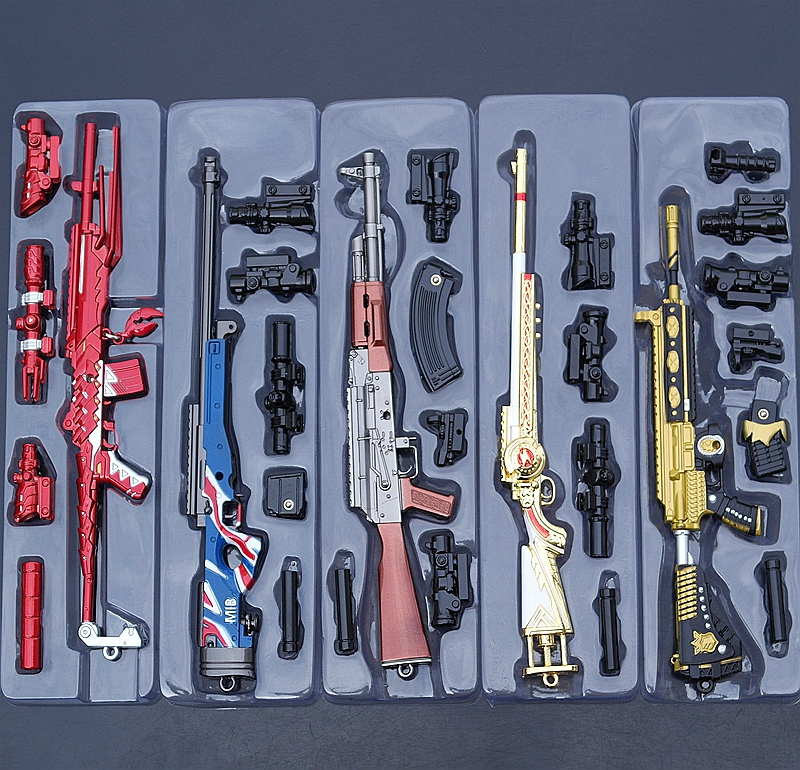 绝地大逃杀m249皮肤兵器钥匙扣