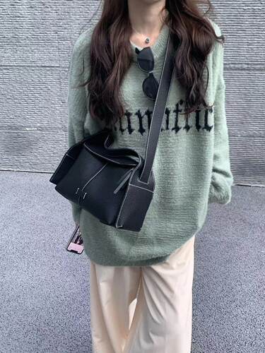 ymbhz斜挎车缝线大百搭大容量