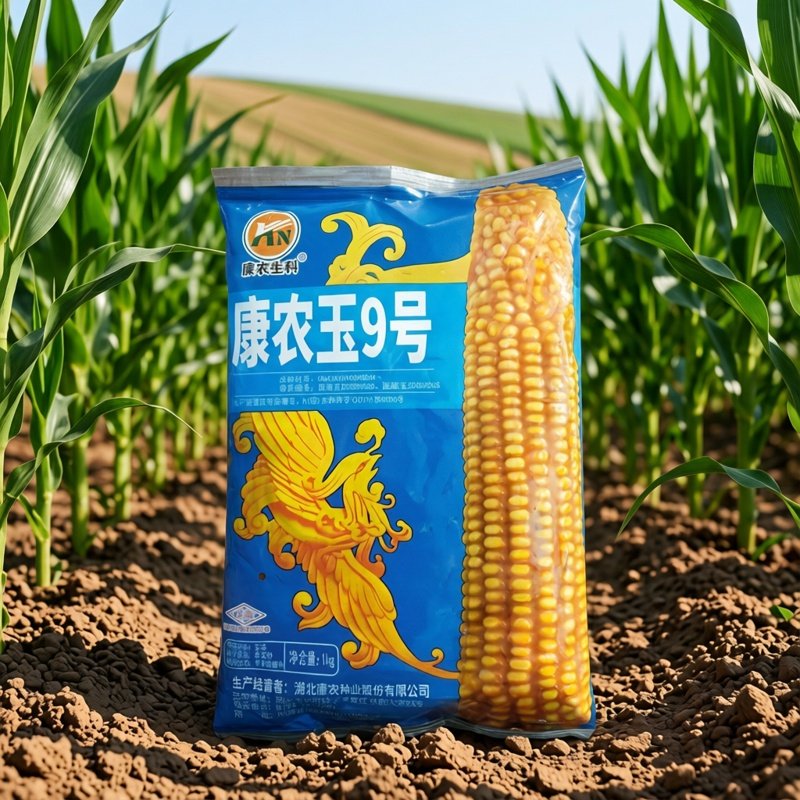 康农玉9号杂交玉米种硬粒型黄色饲料玉米种子高海拔玉米种子