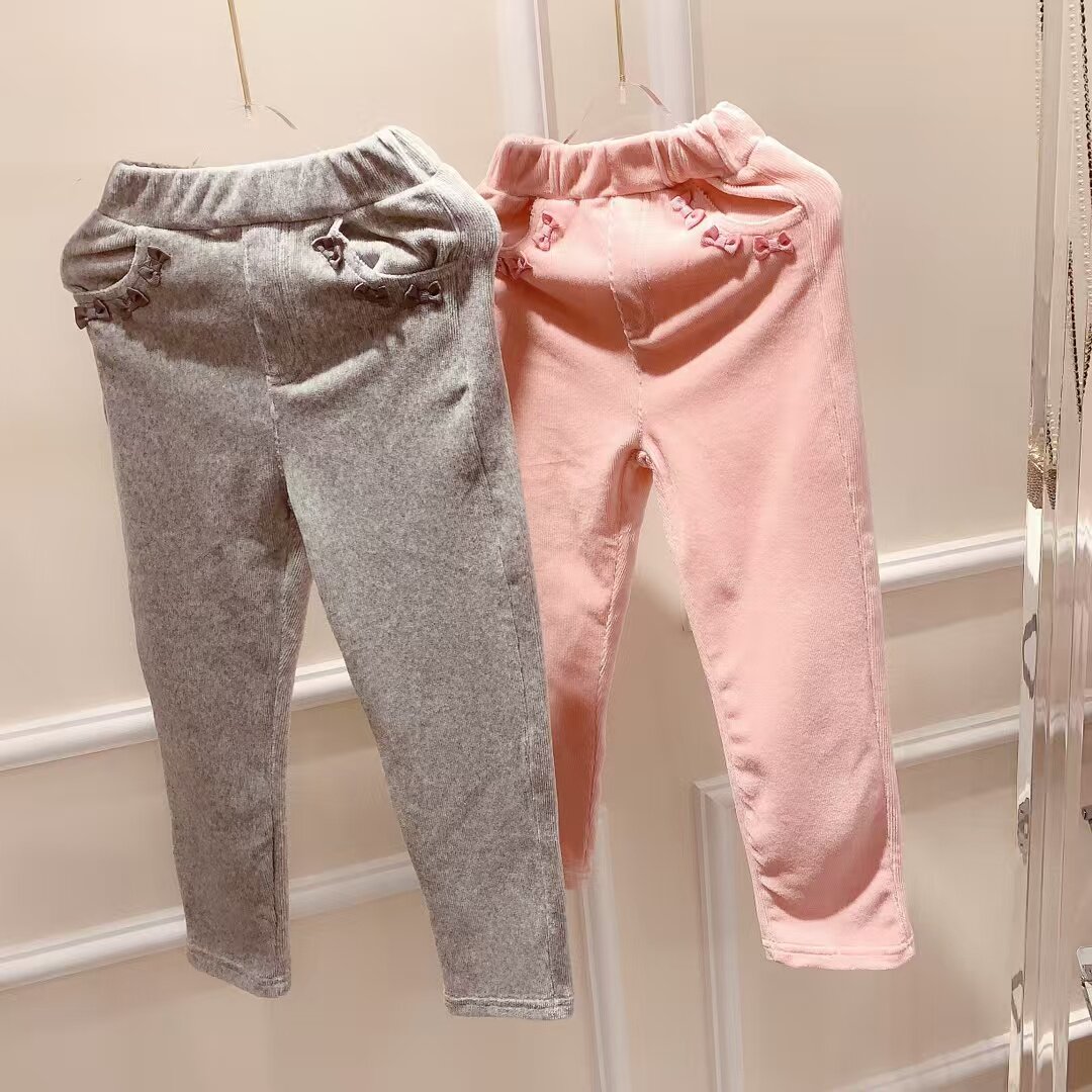 【清仓】叮羊羊加绒加厚休闲裤女高腰直筒修身显瘦长裤收腿裤子