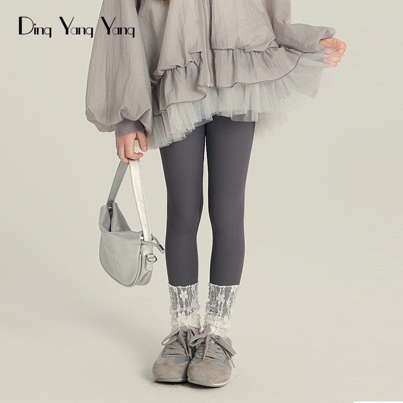 叮羊羊女童鲨鱼裤打底裤韩国高弹力铅笔瑜伽裤2025春装新修身裤子,童装/婴儿装/亲子装,打底裤,淘宝优惠券,粉丝福利购,淘宝优惠卷