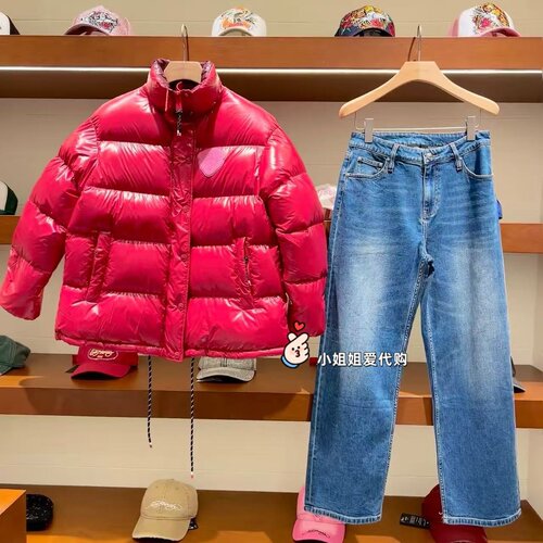 小姐姐Ed hardy潮牌专柜正品2025冬羽绒服E1RDW373-5980