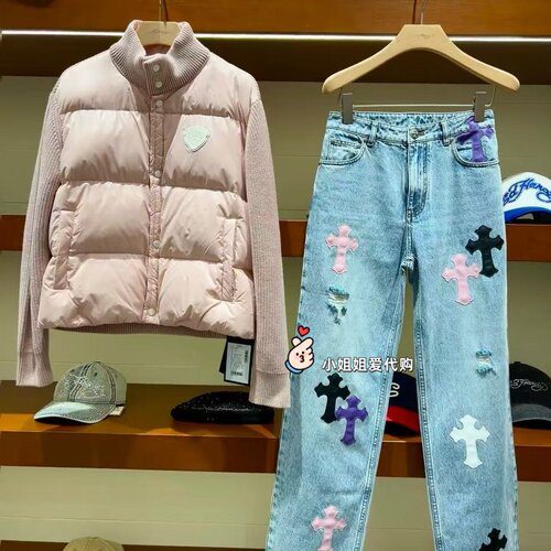 小姐姐Ed hardy潮牌专柜正品2025冬羽绒服E1RDW331-4980