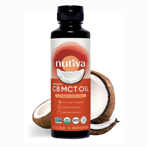 NutivaC8MCT油快速充能生酮