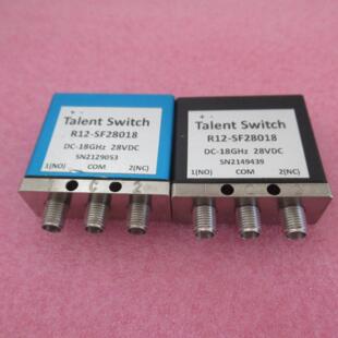 SF28018 射频微波同轴开关 Talent R12 28V SPDT 18GHz Switch