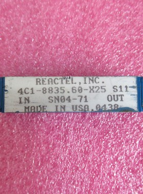 REACTEL 中心频率：8835.60MHz 8783-8888MHz SMA 射频带通滤波器