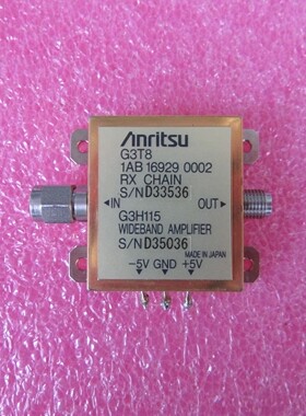 Anritsu G3H115 30KHz-20GHz 20dB 10dBm SMA 射频低噪声放大器