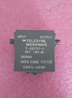 TELEDYNE T-2S73T-11 2.1-4.6GHz SMA母 射频微波 同轴隔离器