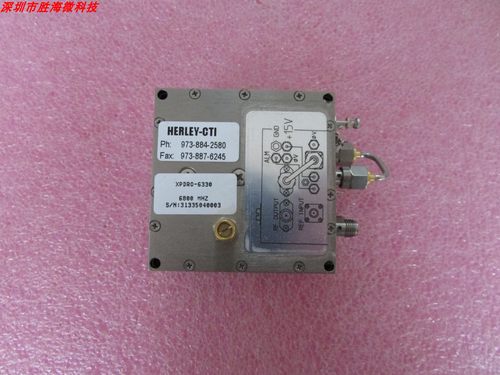 HERLEY-CTI XPDRO-6330 6800MHz 6.8GHz 15V SMA 射频微波振荡器