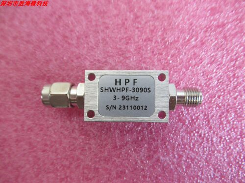 3-9GHzSMA公-SMA母高通滤波器