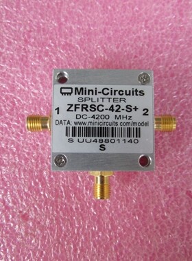 Mini-circuits ZFRSC-42-S+DC-4200MHz 一分二 射频同轴 功分器