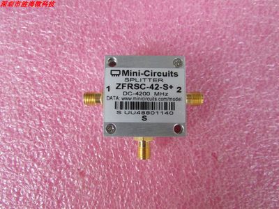 Mini-circuits ZFRSC-42-S+DC-4200MHz 一分二 射频同轴 功分器