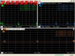 30W 射频微波 同轴 2225 功率 SMA 一分四 功分器 2700MHz