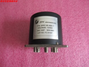 EPX进口SP8T-0E-08A-T DC-8GHz 12V SMA母 SP8T射频微波同轴开关