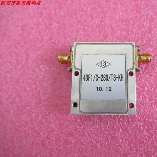 276-284MHz带通滤波器
