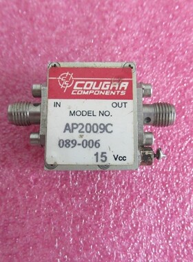 COUGRR进口 AP2009C 20-2000MHz 10dB SMA 射频低噪声放大器