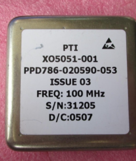 PTI PPD786-020590-053 SMA 12V OCXO 射频微波 100MHz 恒温晶振