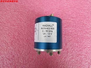 12V 射频微波同轴开关 Radiall 18GHz SP6T R574422605 SMA