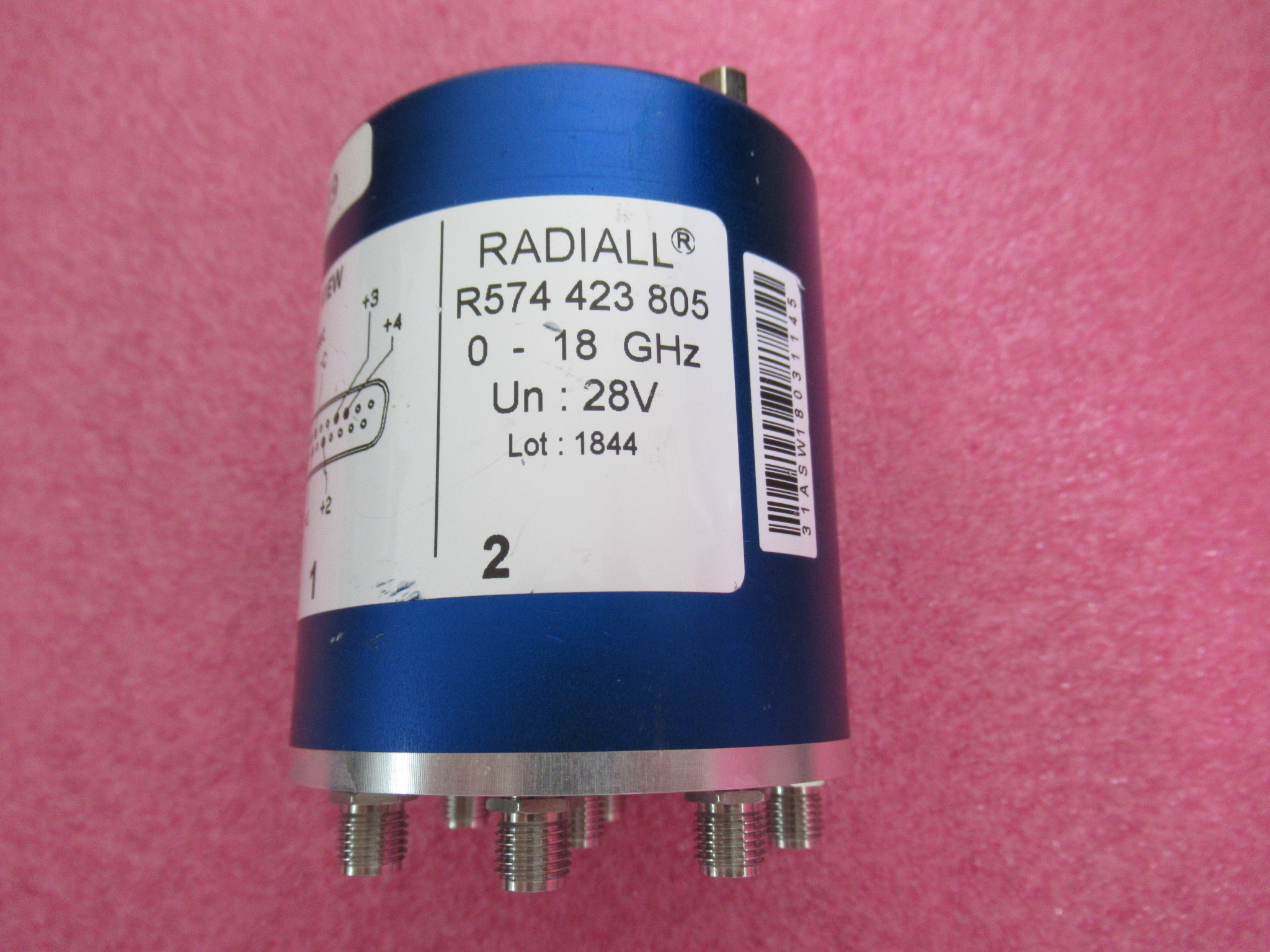 RadiallR574423805同轴开关SP8T