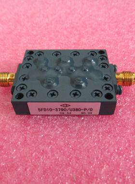 中心频率: 3790MHz 带宽：380MHz 3.6-3.98GHz 射频 带通滤波器