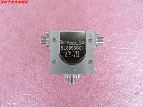 QUEST SL8996C01 860-1040MHz 50W SMA母 射频微波同轴环形器