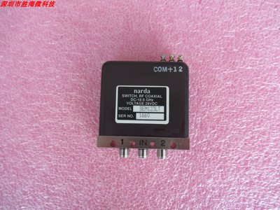 NARDA SEM123LT DC-18GHz 1W SMA SPDT 28V 射频微波 同轴开关