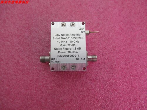 10MHz-10GHz22dB低噪声放大器