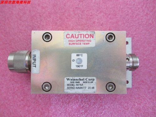 WEINSCHEL4GHz20dB100W衰减器
