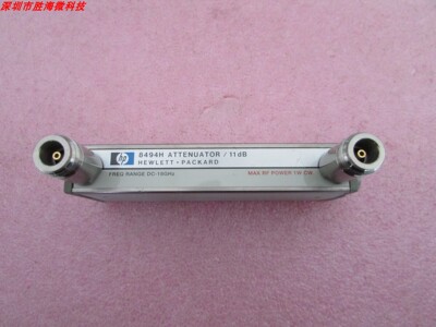 8494H Agilent DC-18GHz 0-11dB 1dB步进 N母 24V 射频电控衰减器