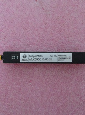 WI WLK590C13/80SS DC-590MHz SMA RF 射频 微波 同轴低通滤波器