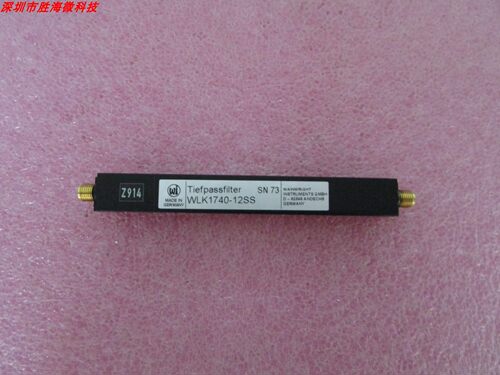 WI WLK1740-12SS DC-1740MHz SMA RF 射频 微波 同轴 低通滤波器
