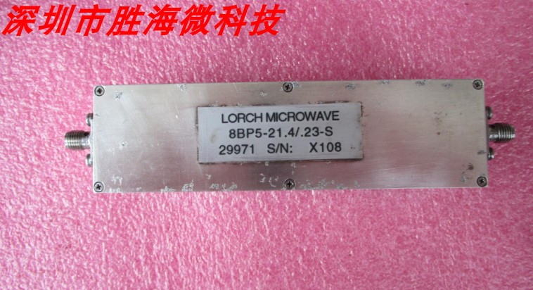 8BP5-21.4/.23-S带通滤波器