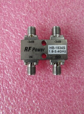 HB-1834S 1.8-3.4GHz SMA RF3dB耦合器90度功分器90度电桥